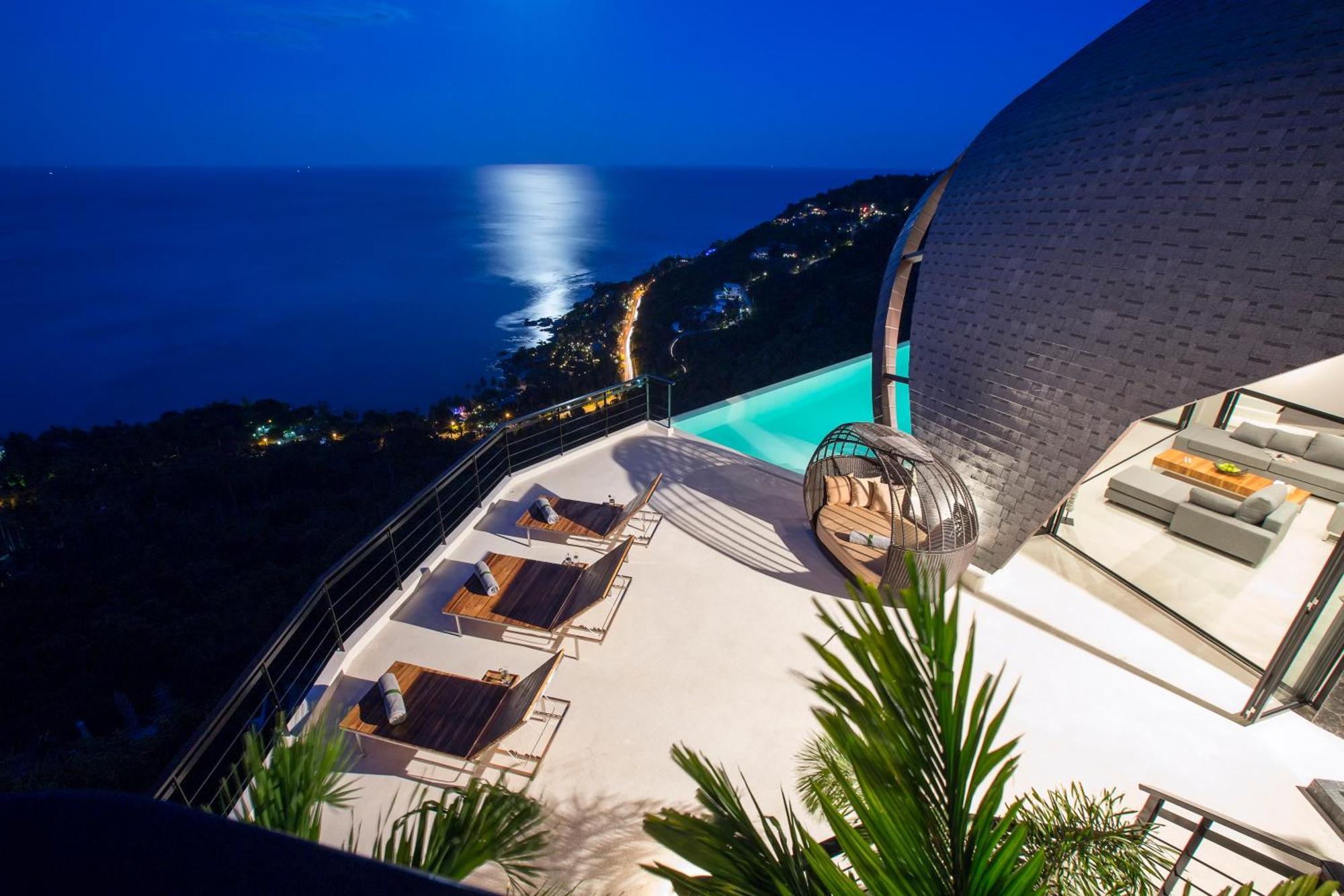 Moonshadow - Multiple Award Winning Villa In Chaweng Noi Eksteriør billede
